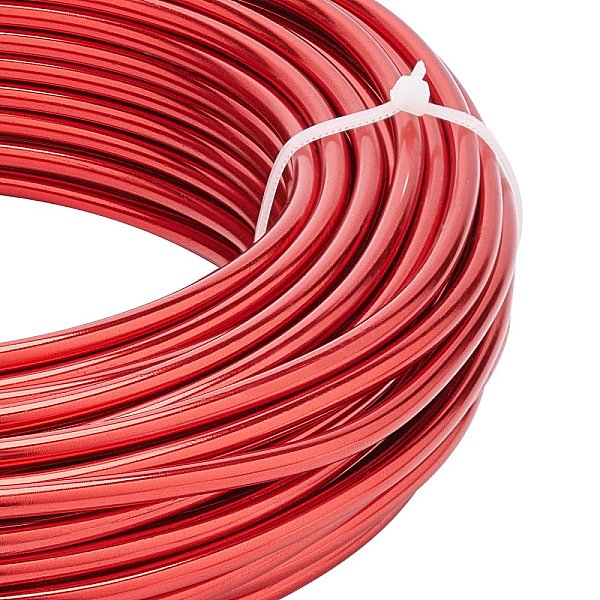 PandaHall Round Aluminum Wire, for Jewelry Making, Red, 7 Gauge, 3.5mm, about 65.61 Feet(20m)/500g Aluminum Round Red
PandaHall Round Aluminum Wire, for Jewelry Making, Red, 7 Gauge, 3.5mm, about 65.61 Feet(20m)/500g Aluminum Round Red