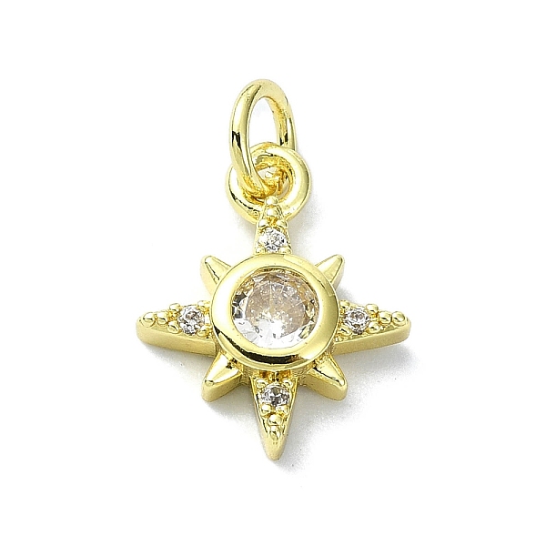 PandaHall Brass Micro Pave Clear Cubic Zirconia Charms, Star, 14x11.5x3mm, Hole: 3mm Brass+Cubic Zirconia Star Clear
PandaHall Brass Micro Pave Clear Cubic Zirconia Charms, Star, 14x11.5x3mm, Hole: 3mm Brass+Cubic Zirconia Star Clear