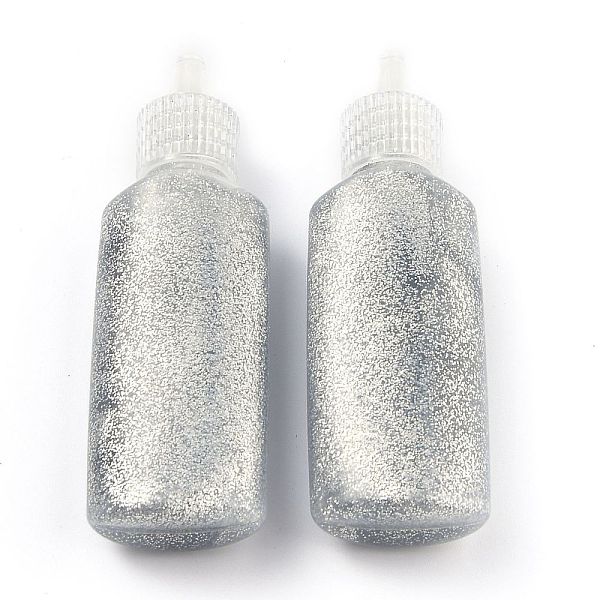 PandaHall Glitter Glue, Friendly Odorless 3D Flash Glue Pen, for Arts and Crafts, Silver, 2.9x1.8x8.95cm Plastic Bottle Silver
PandaHall Glitter Glue, Friendly Odorless 3D Flash Glue Pen, for Arts and Crafts, Silver, 2.9x1.8x8.95cm Plastic Bottle Silver