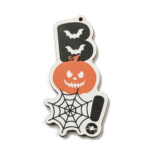 PandaHall Wood Pendants, Halloween Theme, Orange, Pumpkin, 56x28.5x3mm, Hole: 2mm Wood Pumpkin Orange
PandaHall Wood Pendants, Halloween Theme, Orange, Pumpkin, 56x28.5x3mm, Hole: 2mm Wood Pumpkin Orange