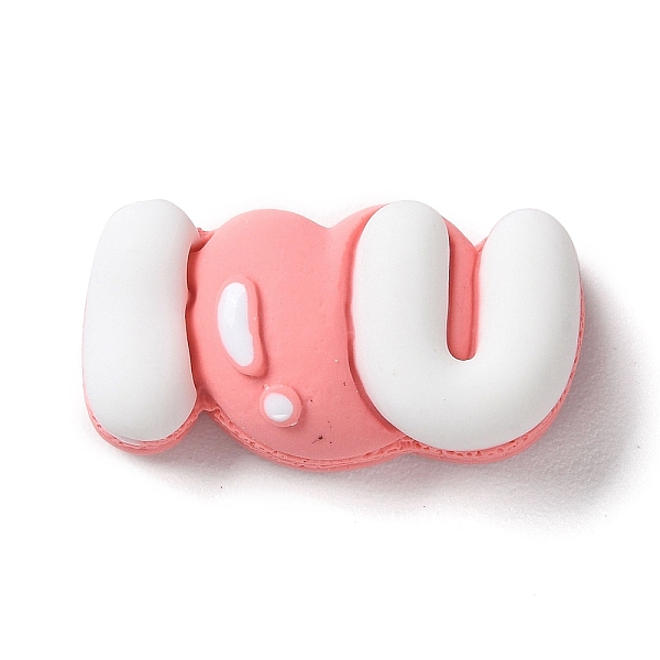 PandaHall Opaque Resin Cabochons, Cartoon I Love You Cabochons for Jewelry Making, Word, 14x27x10.5mm Resin Word
PandaHall Opaque Resin Cabochons, Cartoon I Love You Cabochons for Jewelry Making, Word, 14x27x10.5mm Resin Word
