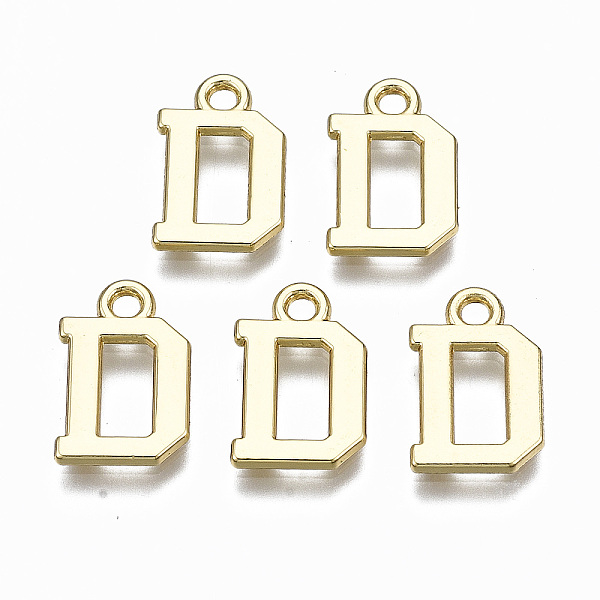 PandaHall Alloy Charms, Cadmium Free & Nickel Free & Lead Free, Alphabet, Real 16K Gold Plated, Letter.D, 14x9x1mm, Hole: 1.6mm Alloy Letter...
PandaHall Alloy Charms, Cadmium Free & Nickel Free & Lead Free, Alphabet, Real 16K Gold Plated, Letter.D, 14x9x1mm, Hole: 1.6mm Alloy Letter...