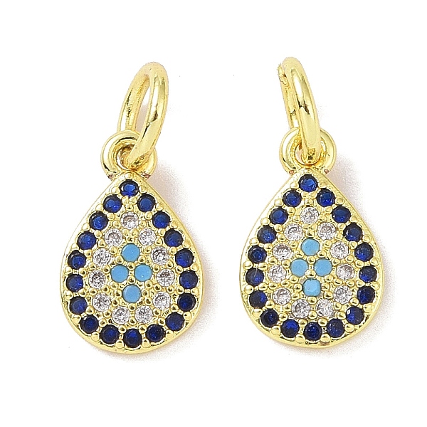 PandaHall Real 18K Gold Plated Brass Micro Pave Cubic Zirconia Pendants, with Enamel and Jump Ring, Teardrop Charms, Colorful, 12.5x8x2mm...
PandaHall Real 18K Gold Plated Brass Micro Pave Cubic Zirconia Pendants, with Enamel and Jump Ring, Teardrop Charms, Colorful, 12.5x8x2mm...