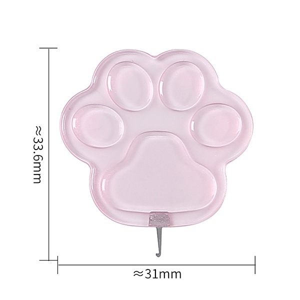 PandaHall Cat Claw Shaped Plastic Needle Threaders, Thread Guide Tools, with Nickle Plated Iron Hook, Pearl Pink, 3.36x3.1cm Plastic
PandaHall Cat Claw Shaped Plastic Needle Threaders, Thread Guide Tools, with Nickle Plated Iron Hook, Pearl Pink, 3.36x3.1cm Plastic