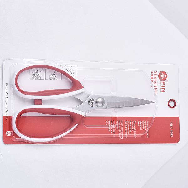 PandaHall Stainless Steel Scissors, Sewing Scissors, Kitchen Scissors, with Plastic Handle, Red, 195x105x14mm Stainless Steel Red
PandaHall Stainless Steel Scissors, Sewing Scissors, Kitchen Scissors, with Plastic Handle, Red, 195x105x14mm Stainless Steel Red