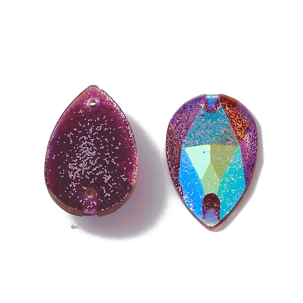 PandaHall Teardrop Sew on Rhinestone, Resin Rhinestone, 2-Hole Links, AB Color, with Glitter Powder, Faceted, Garment Accessories, Purple...
PandaHall Teardrop Sew on Rhinestone, Resin Rhinestone, 2-Hole Links, AB Color, with Glitter Powder, Faceted, Garment Accessories, Purple...