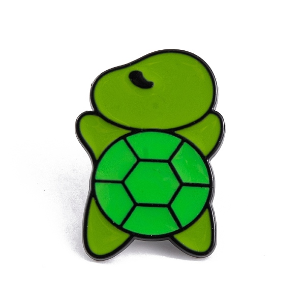 PandaHall Enamel Pins, Black Alloy Brooches for Backpack Clothes, Tortoise, 30x21x1.5mm Alloy+Enamel Tortoise
PandaHall Enamel Pins, Black Alloy Brooches for Backpack Clothes, Tortoise, 30x21x1.5mm Alloy+Enamel Tortoise