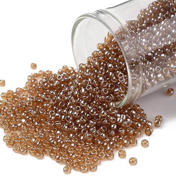 PandaHall TOHO Round Seed Beads, Japanese Seed Beads, (103C) Dark Topaz Transparent Luster, 11/0, 2.2mm, Hole: 0.8mm, about 50000pcs/pound..., Brown
PandaHall TOHO Round Seed Beads, Japanese Seed Beads, (103C) Dark Topaz Transparent Luster, 11/0, 2.2mm, Hole: 0.8mm, about 50000pcs/pound..., Brown