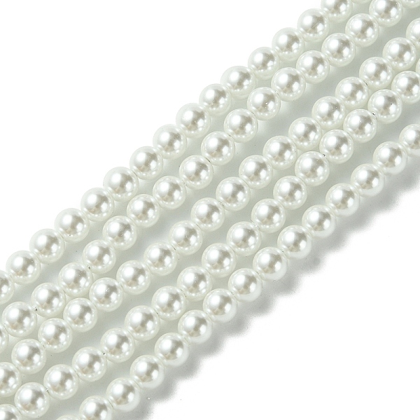 PandaHall Eco-Friendly Glass Pearl Beads, High Luster, Grade A, Round, White, 5mm, Hole: 0.8mm, about 180pcs/strand, 35.43 inch Glass Round...
PandaHall Eco-Friendly Glass Pearl Beads, High Luster, Grade A, Round, White, 5mm, Hole: 0.8mm, about 180pcs/strand, 35.43 inch Glass Round...