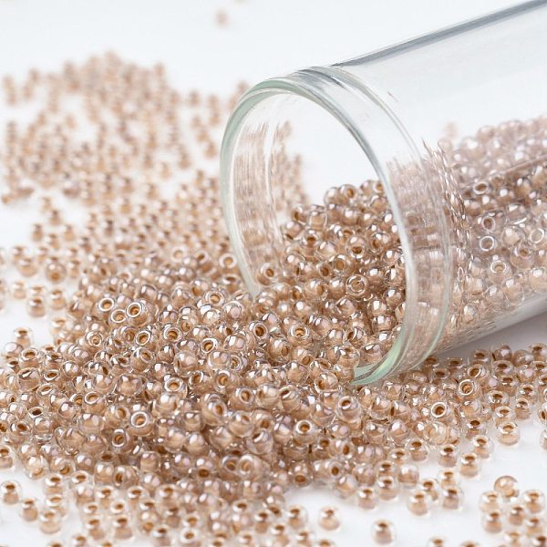 PandaHall TOHO Round Seed Beads, Japanese Seed Beads, (1067) Light Rust Lined Crystal, 11/0, 2.2mm, Hole: 0.8mm, about 50000pcs/pound Glass..., Brown
PandaHall TOHO Round Seed Beads, Japanese Seed Beads, (1067) Light Rust Lined Crystal, 11/0, 2.2mm, Hole: 0.8mm, about 50000pcs/pound Glass..., Brown
