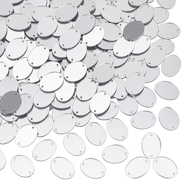 PandaHall 200Pcs Mirror Effect Acrylic Sew on Rhinestone, Two Hole Links, Garment Accessories, Oval, 19.5x14.5x1.2mm, Hole: 1.2mm Acrylic..., Silver
PandaHall 200Pcs Mirror Effect Acrylic Sew on Rhinestone, Two Hole Links, Garment Accessories, Oval, 19.5x14.5x1.2mm, Hole: 1.2mm Acrylic..., Silver