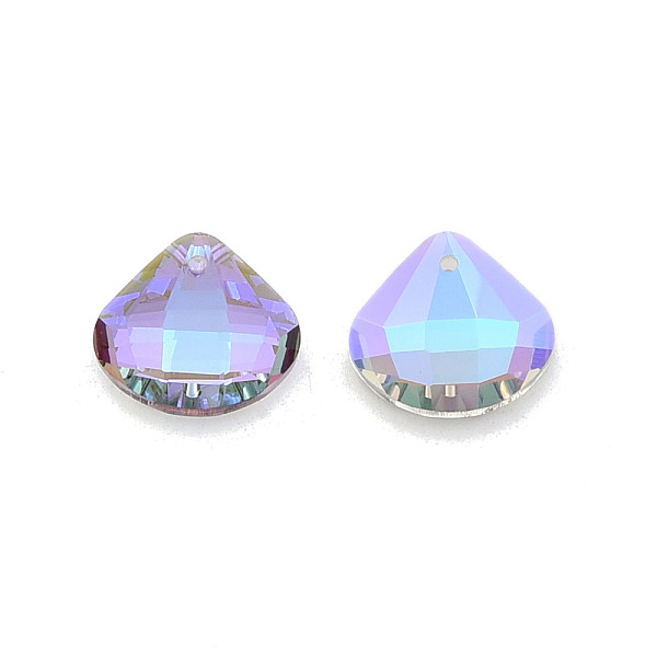 PandaHall Electroplate Faceted Glass Pendants, Fan, Lilac, 18x19.5x7.5mm, Hole: 1.6mm Glass Fan Purple
PandaHall Electroplate Faceted Glass Pendants, Fan, Lilac, 18x19.5x7.5mm, Hole: 1.6mm Glass Fan Purple