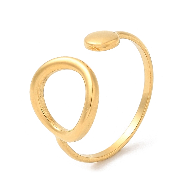PandaHall 304 Stainless Steel Hollow Ring Open Cuff Rings for Women, Real 18K Gold Plated, US Size 9(18.9mm) 304 Stainless Steel
PandaHall 304 Stainless Steel Hollow Ring Open Cuff Rings for Women, Real 18K Gold Plated, US Size 9(18.9mm) 304 Stainless Steel