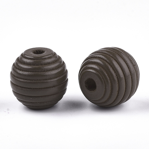 PandaHall Painted Natural Wood Beehive Beads, Round, Coconut Brown, 18x17mm, Hole: 3.5~4mm Wood Round Brown
PandaHall Painted Natural Wood Beehive Beads, Round, Coconut Brown, 18x17mm, Hole: 3.5~4mm Wood Round Brown
