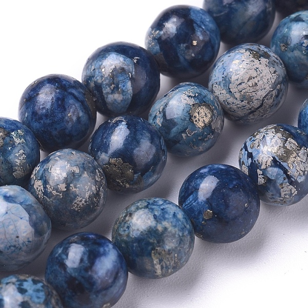 PandaHall Natural African Pyrite Beads Strands, Dyed, Round, 6mm, Hole: 0.7mm, about 67 pcs/Strand, 15.94 inch(40.5 cm) Pyrite Round
PandaHall Natural African Pyrite Beads Strands, Dyed, Round, 6mm, Hole: 0.7mm, about 67 pcs/Strand, 15.94 inch(40.5 cm) Pyrite Round