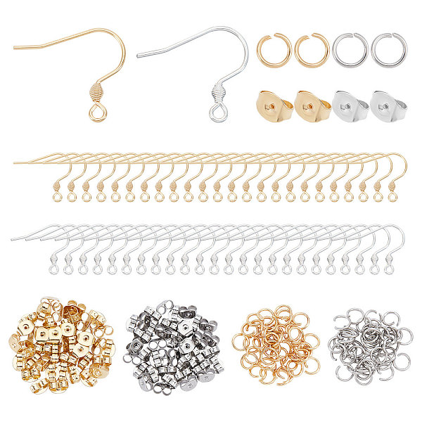 PandaHall Unicraftale 240Pcs 6 Style 304 Stainless Steel Earring Hooks & Ear Nuts & Open Jump Rings, Mixed Color, 40pcs/style 304 Stainless...
PandaHall Unicraftale 240Pcs 6 Style 304 Stainless Steel Earring Hooks & Ear Nuts & Open Jump Rings, Mixed Color, 40pcs/style 304 Stainless...