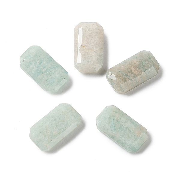 PandaHall Natural Amazonite Cabochons, Faceted Rectangle, 15x8x4mm Amazonite Rectangle
PandaHall Natural Amazonite Cabochons, Faceted Rectangle, 15x8x4mm Amazonite Rectangle