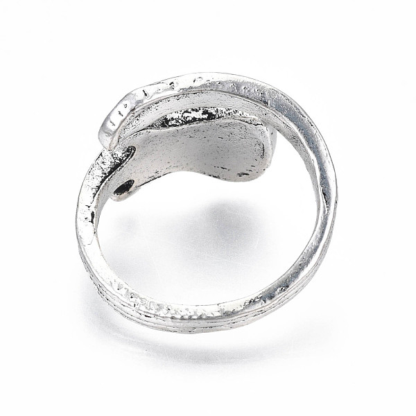 PandaHall Guitar Alloy Open Cuff Ring for Men Women, Cadmium Free & Lead Free, Antique Silver, US Size 8(18.1mm) Alloy
PandaHall Guitar Alloy Open Cuff Ring for Men Women, Cadmium Free & Lead Free, Antique Silver, US Size 8(18.1mm) Alloy
