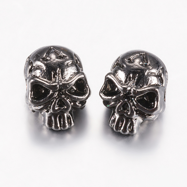 PandaHall Tibetan Style Alloy Beads, Skull, Gunmetal, 12x9x10mm, Hole: 1.5mm Alloy Skull
PandaHall Tibetan Style Alloy Beads, Skull, Gunmetal, 12x9x10mm, Hole: 1.5mm Alloy Skull