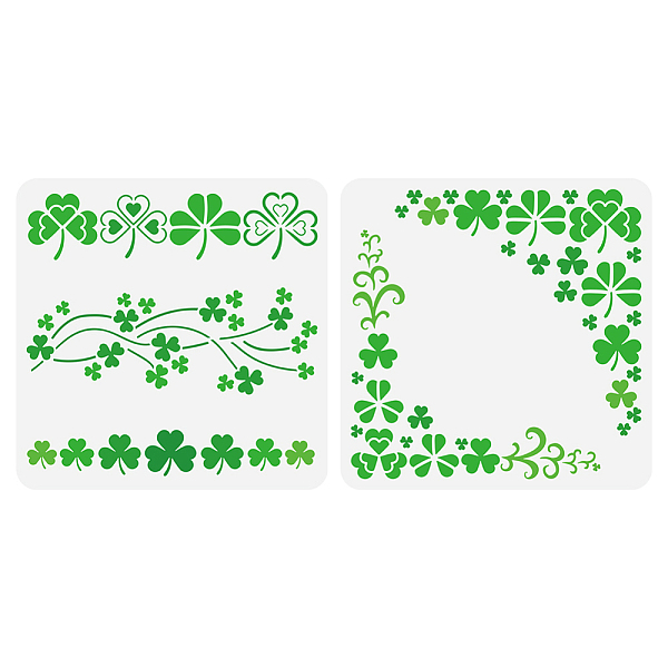 PandaHall FINGERINSPIRE 2PCS Clover Stencil for Painting 11.8x11.8 inch Reusable Three Leaf Clover Drawing Template Large Border Corners...
PandaHall FINGERINSPIRE 2PCS Clover Stencil for Painting 11.8x11.8 inch Reusable Three Leaf Clover Drawing Template Large Border Corners...