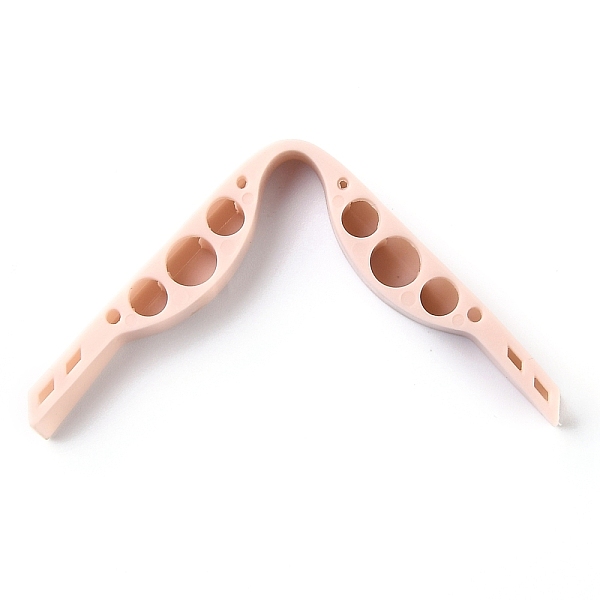 PandaHall Reusable TPR Anti Fog Nose Bridge Strip, Prevent Eyeglasses from Fogging Bracket, Bisque, 12x1.1x1cm, Hole: 2mm & 6mm & 8mm..., Orange
PandaHall Reusable TPR Anti Fog Nose Bridge Strip, Prevent Eyeglasses from Fogging Bracket, Bisque, 12x1.1x1cm, Hole: 2mm & 6mm & 8mm..., Orange