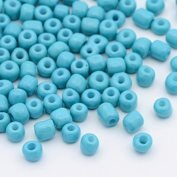 PandaHall 12/0 1.5~2mm Baking Paint Glass Seed Beads Loose Spacer Beads, Dark Turquoise Hole: 0.5~1mm, about 2890pcs/50g Glass Cyan
PandaHall 12/0 1.5~2mm Baking Paint Glass Seed Beads Loose Spacer Beads, Dark Turquoise Hole: 0.5~1mm, about 2890pcs/50g Glass Cyan