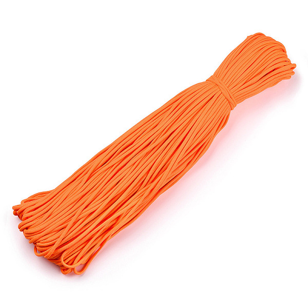 PandaHall 7 Inner Cores Polyester & Spandex Cord Ropes, Solid Color, for Rope Bracelets Making, Coral, 4~5mm, about 109.36 yards..., Red
PandaHall 7 Inner Cores Polyester & Spandex Cord Ropes, Solid Color, for Rope Bracelets Making, Coral, 4~5mm, about 109.36 yards..., Red
