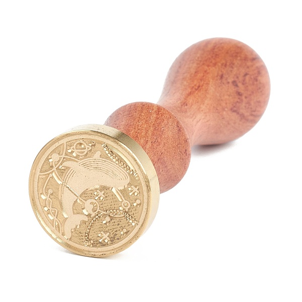 PandaHall (Defective Closeout Sale: Rusty Stamp), DIY Scrapbook, Brass Wax Seal Stamp and Wood Handle Sets, Dolphin Pattern, 9cm, Stamps...
PandaHall (Defective Closeout Sale: Rusty Stamp), DIY Scrapbook, Brass Wax Seal Stamp and Wood Handle Sets, Dolphin Pattern, 9cm, Stamps...