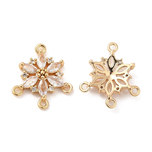 PandaHall Brass Chandelier Components Links, with Clear Glass, Flower Connectors, Real 18K Gold Plated, 18x16x4mm, Hole: 1.2mm Brass Flower...
PandaHall Brass Chandelier Components Links, with Clear Glass, Flower Connectors, Real 18K Gold Plated, 18x16x4mm, Hole: 1.2mm Brass Flower...