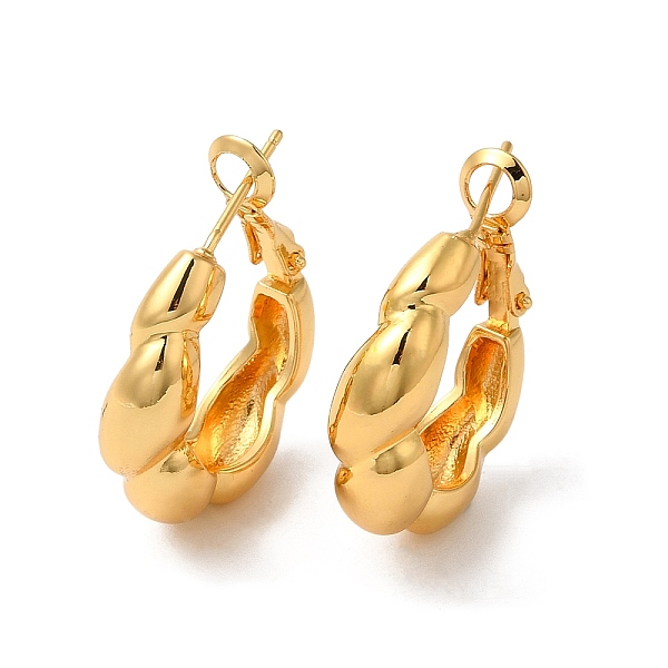 PandaHall Rack Plating Brass Hoop Earrings, Long-Lasting Plated, Golden, 29x24.5x7mm Brass
PandaHall Rack Plating Brass Hoop Earrings, Long-Lasting Plated, Golden, 29x24.5x7mm Brass