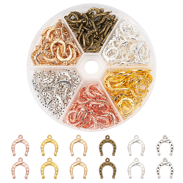 PandaHall CHGCRAFT Alloy Pendants, DIY Accessories for Jewelry Making, Horseshoe Shape, Cadmium Free & Lead Free, Mixed Color, 16x13x1.5mm...
PandaHall CHGCRAFT Alloy Pendants, DIY Accessories for Jewelry Making, Horseshoe Shape, Cadmium Free & Lead Free, Mixed Color, 16x13x1.5mm...
