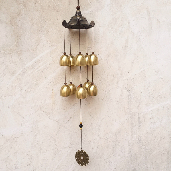 PandaHall Alloy Wind Chimes Hanging Ornaments, with Bell, Building, 560x78mm Alloy Building
PandaHall Alloy Wind Chimes Hanging Ornaments, with Bell, Building, 560x78mm Alloy Building