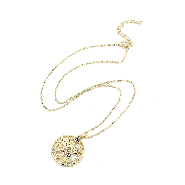PandaHall Brass Micro Pave Clear Cubic Zirconia Pendant Necklaces, Human, 17.60 inch(447mm) Cubic Zirconia Human Clear
PandaHall Brass Micro Pave Clear Cubic Zirconia Pendant Necklaces, Human, 17.60 inch(447mm) Cubic Zirconia Human Clear