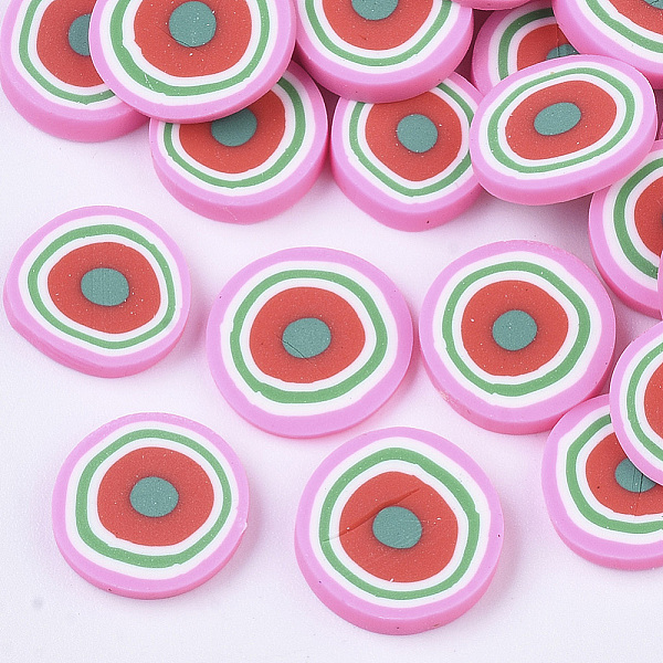 PandaHall Handmade Polymer Clay Cabochons, Fruit Slice, Colorful, 9~10x1~2mm, about 4700pcs/940g Polymer Clay Fruit
PandaHall Handmade Polymer Clay Cabochons, Fruit Slice, Colorful, 9~10x1~2mm, about 4700pcs/940g Polymer Clay Fruit