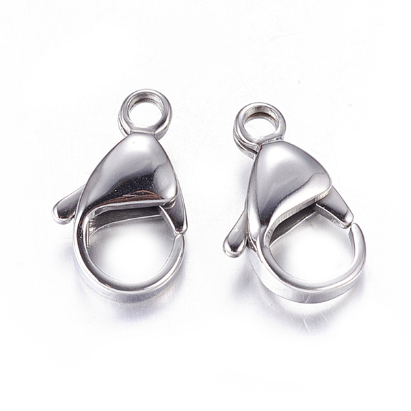 PandaHall 304 Stainless Steel Lobster Claw Clasps, Parrot Trigger Clasps, Manual Polishing, 15x9x4mm, Hole: 2mm 304 Stainless Steel Others
PandaHall 304 Stainless Steel Lobster Claw Clasps, Parrot Trigger Clasps, Manual Polishing, 15x9x4mm, Hole: 2mm 304 Stainless Steel Others
