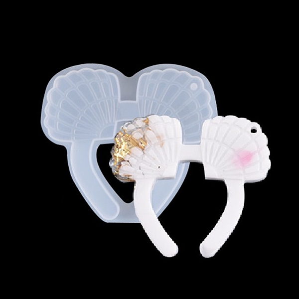 PandaHall Scallop Shape Pendant Silicone Molds, Resin Casting Pendant Molds, For UV Resin, Epoxy Resin Jewelry Making, White, 70x78x6mm...
PandaHall Scallop Shape Pendant Silicone Molds, Resin Casting Pendant Molds, For UV Resin, Epoxy Resin Jewelry Making, White, 70x78x6mm...