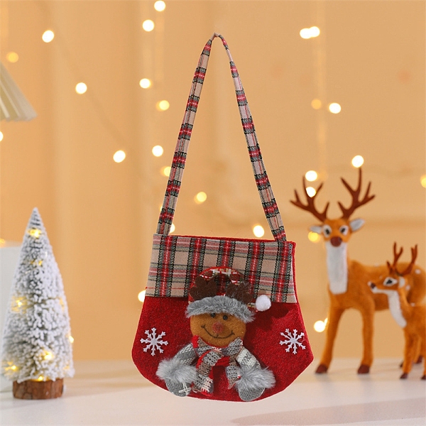 PandaHall Cloth Candy Bags, Christmas Cartoon Candy Gift Bags for Christmas Gift Packaging, Deer, 34~35cm, Bag:15.3~15.5x18.5~19x0.4cm Cloth...
PandaHall Cloth Candy Bags, Christmas Cartoon Candy Gift Bags for Christmas Gift Packaging, Deer, 34~35cm, Bag:15.3~15.5x18.5~19x0.4cm Cloth...