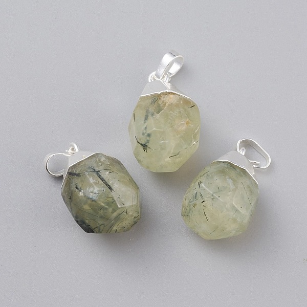 PandaHall Natural Prehnite Pendants, with Brass Bails, Faceted, Teardrop, Silver Color Plated, 19~21x12~14x11~15mm, Hole: 5x3mm Prehnite...
PandaHall Natural Prehnite Pendants, with Brass Bails, Faceted, Teardrop, Silver Color Plated, 19~21x12~14x11~15mm, Hole: 5x3mm Prehnite...