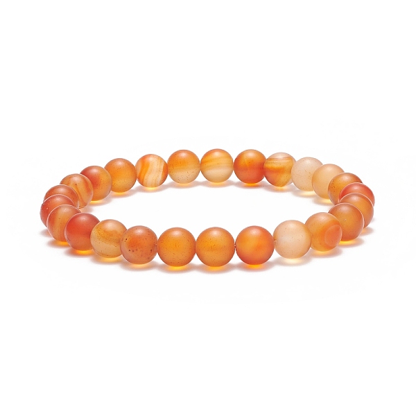PandaHall Natural Carnelian Round Beaded Stretch Bracelet, Gemstone Jewelry for Women, Inner Diameter: 2-3/8 inch(6.1cm), Beads: 8mm...
PandaHall Natural Carnelian Round Beaded Stretch Bracelet, Gemstone Jewelry for Women, Inner Diameter: 2-3/8 inch(6.1cm), Beads: 8mm...