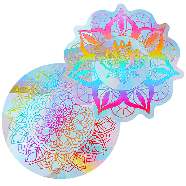 PandaHall GORGECRAFT 2 Styles Mandala Window Decals Flower of Life Window Decal Sun Catcher Window Sticker Films Transparent Glass Rainbow...
PandaHall GORGECRAFT 2 Styles Mandala Window Decals Flower of Life Window Decal Sun Catcher Window Sticker Films Transparent Glass Rainbow...