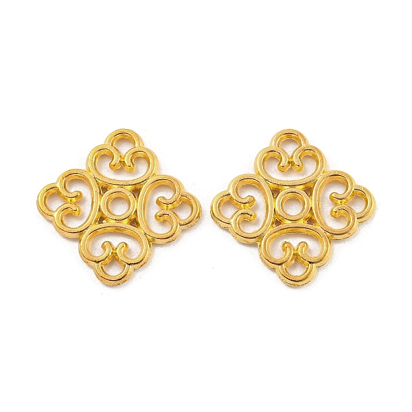 PandaHall Alloy Charms, Cadmium Free & Lead Free, Golden, 15.5x15x1mm, Hole: 1.6mm Alloy
PandaHall Alloy Charms, Cadmium Free & Lead Free, Golden, 15.5x15x1mm, Hole: 1.6mm Alloy