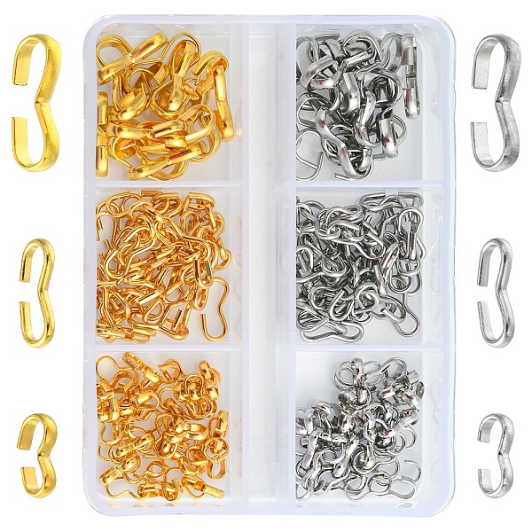 PandaHall 6 Style Iron & 304 Stainless Steel & Brass Quick Link Connectors, Number 3 Shaped, Mixed Color, 8.2~14x4~7x1mm, 200pcs/box Iron...
PandaHall 6 Style Iron & 304 Stainless Steel & Brass Quick Link Connectors, Number 3 Shaped, Mixed Color, 8.2~14x4~7x1mm, 200pcs/box Iron...