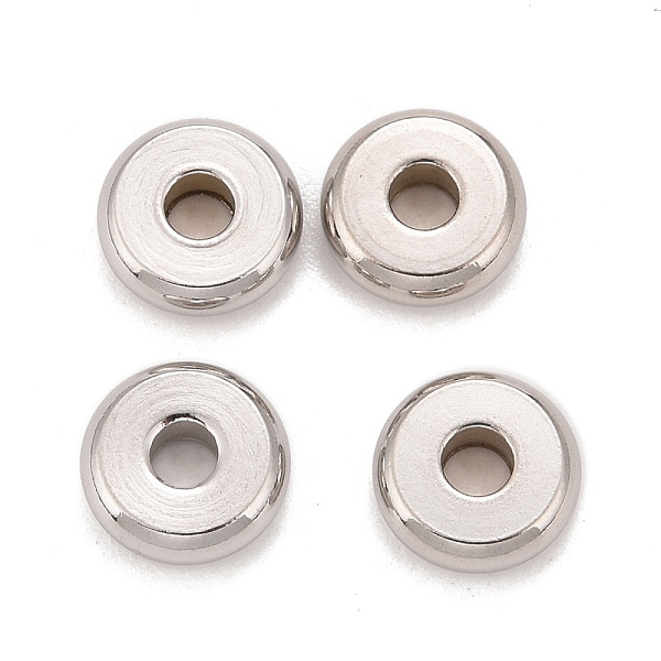 PandaHall 304 Stainless Steel Spacer Beads, Donut, Stainless Steel Color, 8x2.5mm, Hole: 3mm 304 Stainless Steel Donut
PandaHall 304 Stainless Steel Spacer Beads, Donut, Stainless Steel Color, 8x2.5mm, Hole: 3mm 304 Stainless Steel Donut