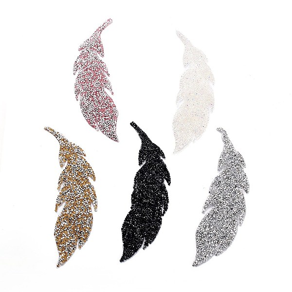 PandaHall Glitter Hotfix Rhinestone, Hot Melt Adhesive on the Back, Costume Accessories, Leaf, Mixed Color, 185x51.5x2.5mm Resin Rhinestone..., Multicolor
PandaHall Glitter Hotfix Rhinestone, Hot Melt Adhesive on the Back, Costume Accessories, Leaf, Mixed Color, 185x51.5x2.5mm Resin Rhinestone..., Multicolor