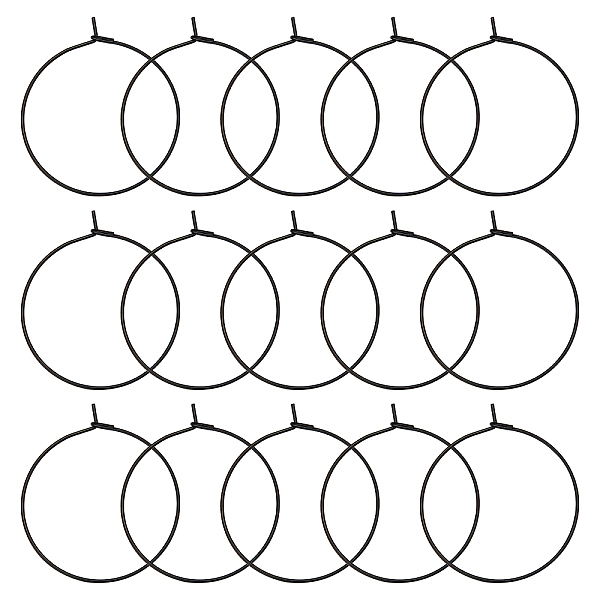 PandaHall DICOSMETIC 60Pcs Wine Glass Charm Rings Stainless Steel Round Beading Hoop Earrings Electrophoresis Black 30mm Glass Name Markers...
PandaHall DICOSMETIC 60Pcs Wine Glass Charm Rings Stainless Steel Round Beading Hoop Earrings Electrophoresis Black 30mm Glass Name Markers...