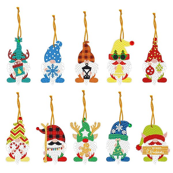 PandaHall Christmas Theme DIY Diamond Painting Keychain Kit, Including Acrylic Board, Keychain Clasp, Bead Chain, Resin Rhinestones Bag...
PandaHall Christmas Theme DIY Diamond Painting Keychain Kit, Including Acrylic Board, Keychain Clasp, Bead Chain, Resin Rhinestones Bag...