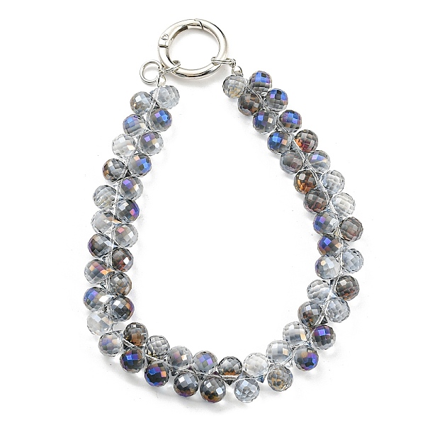 PandaHall Glass Beaded Mobile Straps, Multifunctional Chain, with Iron Spring Gate Ring, Gainsboro, 302~306x14.5mm Glass Teardrop Gray
PandaHall Glass Beaded Mobile Straps, Multifunctional Chain, with Iron Spring Gate Ring, Gainsboro, 302~306x14.5mm Glass Teardrop Gray