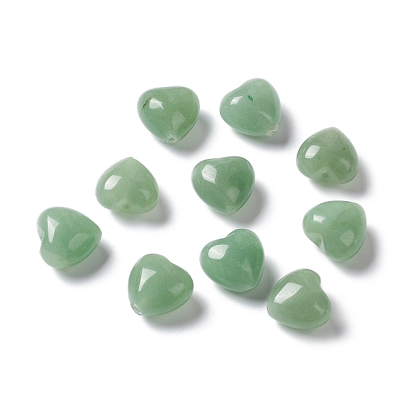 PandaHall Natural Green Aventurine Beads, Heart, 14.5~15x14.5~15x8.5~9mm, Hole: 1mm Green Aventurine Heart
PandaHall Natural Green Aventurine Beads, Heart, 14.5~15x14.5~15x8.5~9mm, Hole: 1mm Green Aventurine Heart