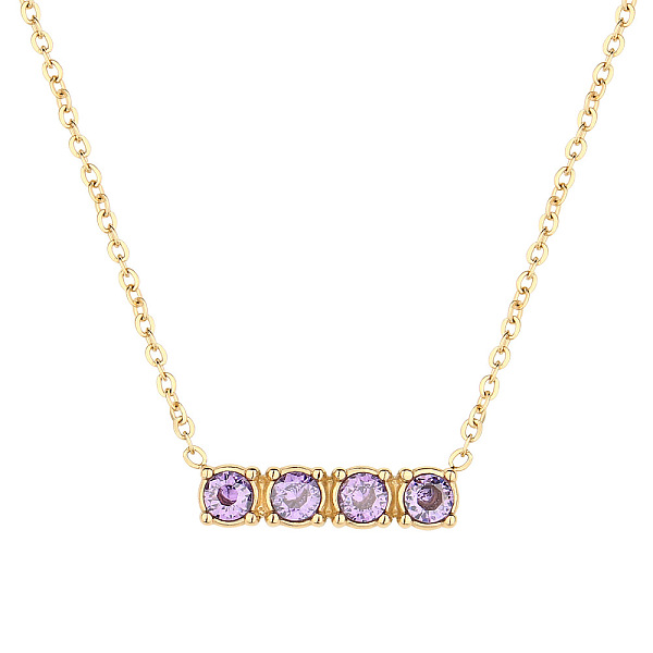 PandaHall Colorful Gemstones Necklaces, Titanium Steel Cable Chain Necklace for Women Titanium Steel
PandaHall Colorful Gemstones Necklaces, Titanium Steel Cable Chain Necklace for Women Titanium Steel
