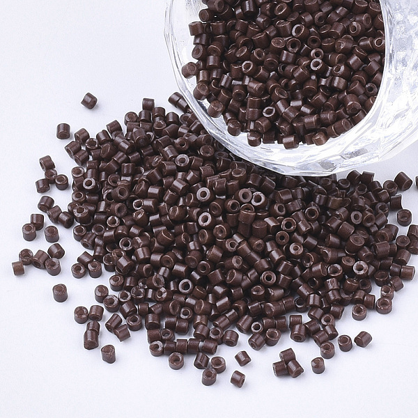 PandaHall Glass Cylinder Beads, Seed Beads, Baking Paint, Round Hole, Coconut Brown, 1.5~2x1~2mm, Hole: 0.8mm, about 8000pcs/bag, about...
PandaHall Glass Cylinder Beads, Seed Beads, Baking Paint, Round Hole, Coconut Brown, 1.5~2x1~2mm, Hole: 0.8mm, about 8000pcs/bag, about...